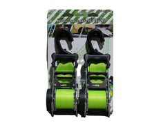 Load image into Gallery viewer, Retractable Ratchet Strap twin pack 50mm Heavy Duty - RW16